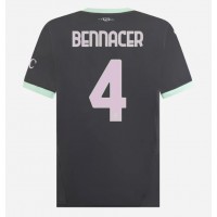 AC Milan Ismael Bennacer #4 Replica Third Shirt 2024-25 Short Sleeve